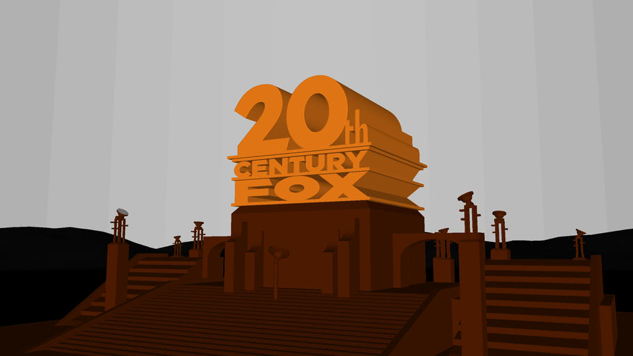 20th Century Fox Logo Remake 50 3D Warehouse