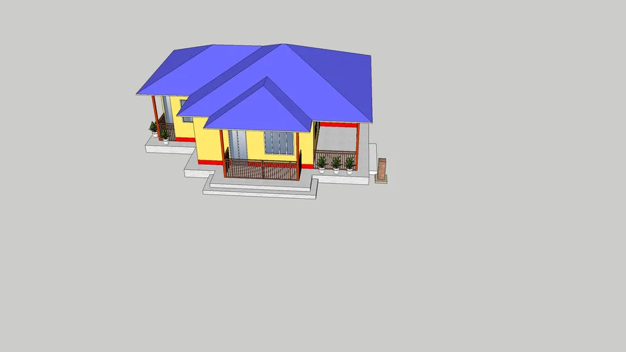 Slope Roof 3D Warehouse