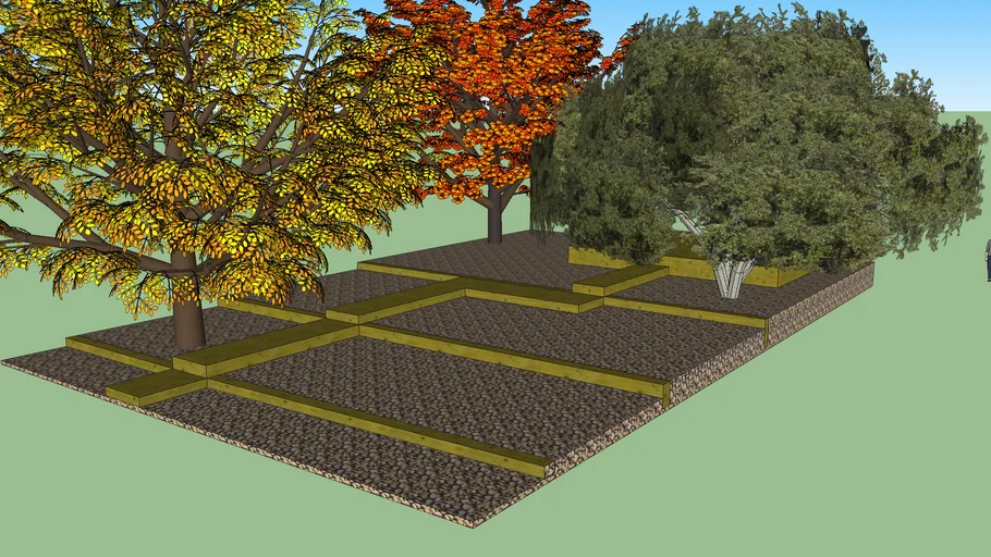 Sketchup Landscape Training Plaza 3D Warehouse Atelier Yuwa Ciao Jp