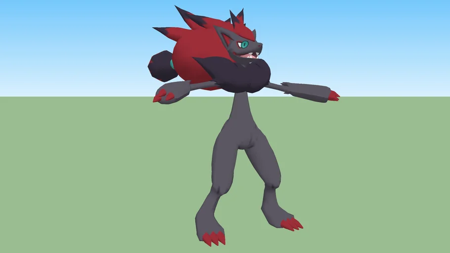 Zoroark Pok Mon X And Y D Warehouse