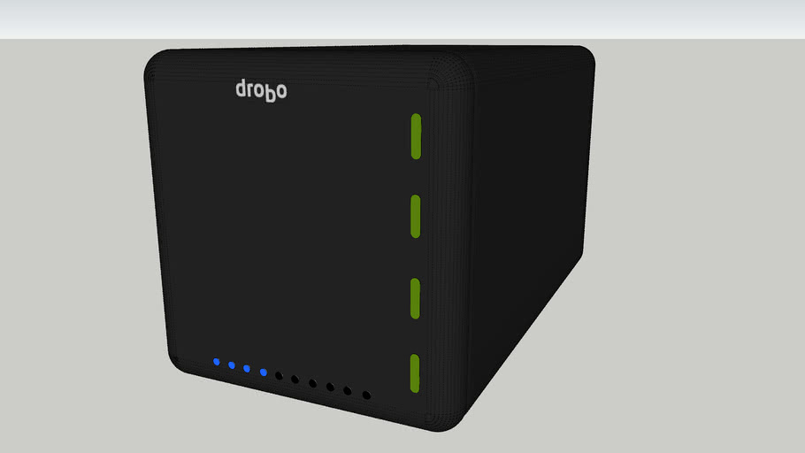 Drobo External Hard Drive Enclosure 3D Warehouse