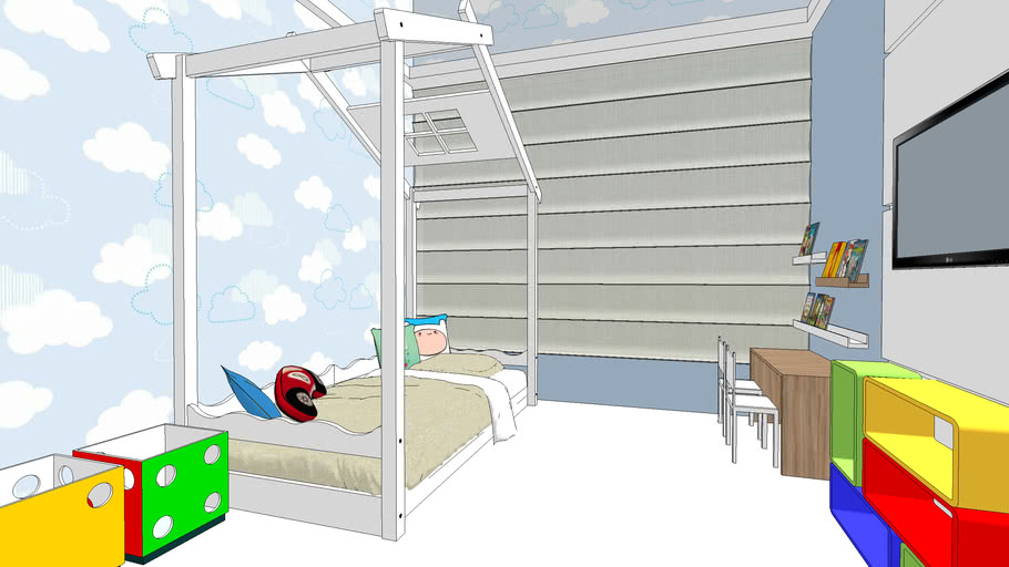 QUARTO DE MENINO 3D Warehouse