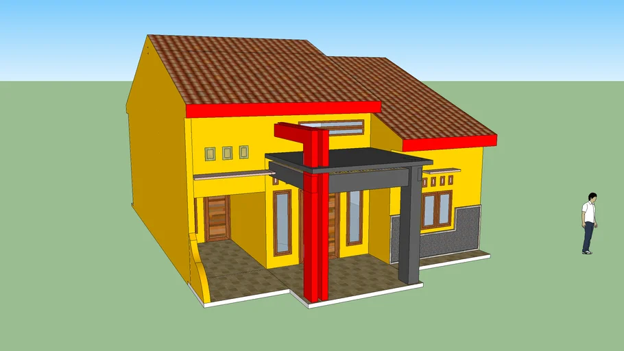 Rumah Minimalis 3D Warehouse