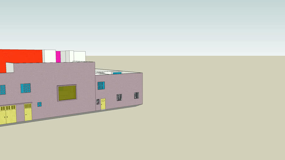 Casa Estudio Luis Barragan 3D Warehouse