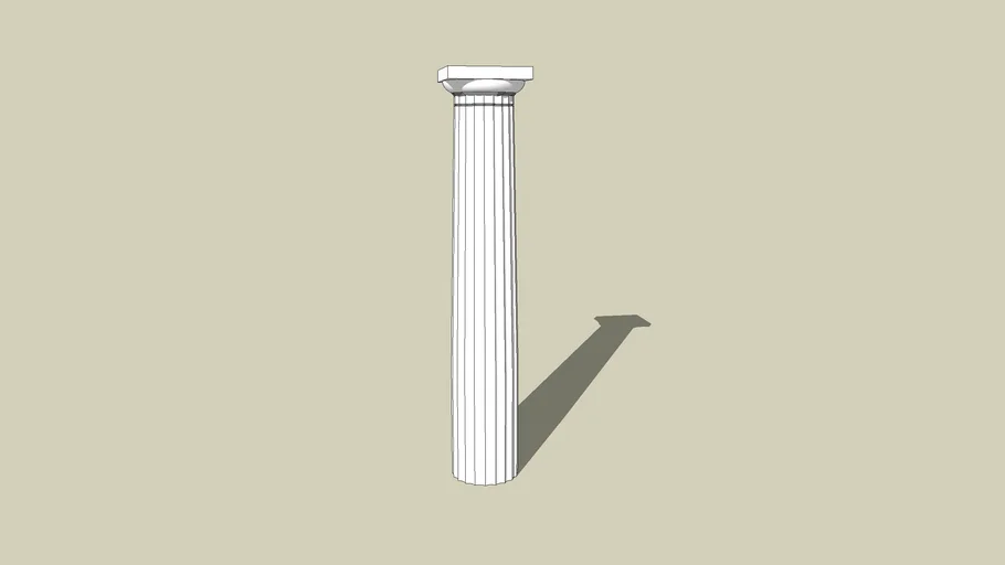 Greek Doric Column D Warehouse