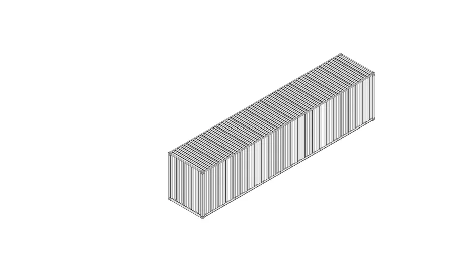 40ft Container 2d Dwg Collection Brunofuga Adv Br