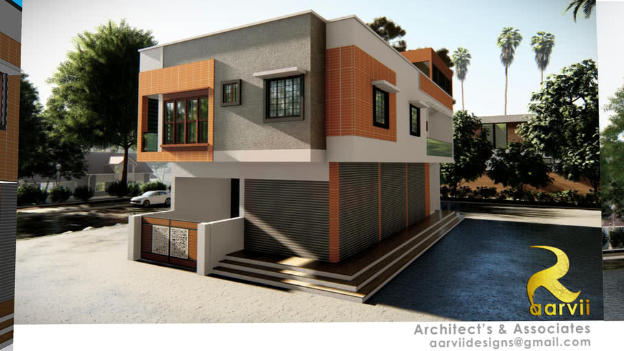 G 1 Commercial Residence Building 3D Warehouse