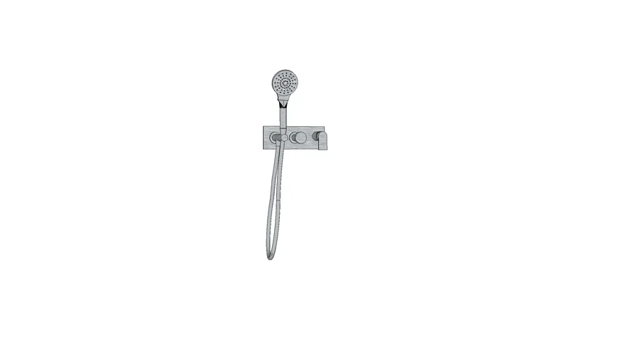 Gessi Emporio 44900 Shower 3D Warehouse