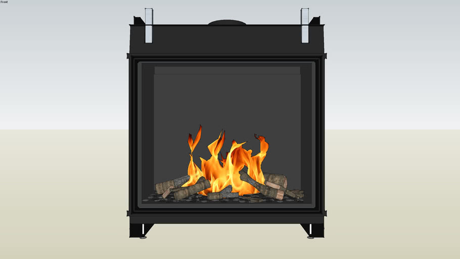 Bellfires Derby Large 3 Floating Frame 3D Warehouse