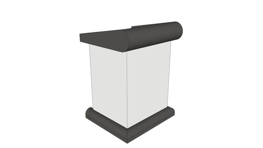 Lectern Podium Boldwin 3D Warehouse