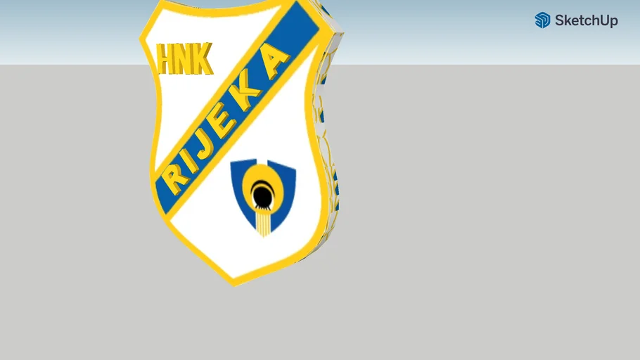 LOGO HNK Rijeka 3D Warehouse