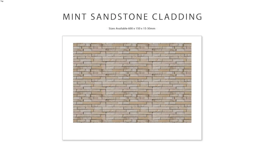 Mint Sandstone Cladding 3D Warehouse