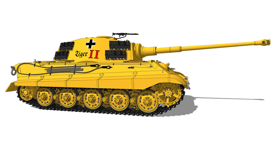 PzKpfw VI Ausf B Tiger II 3D Warehouse