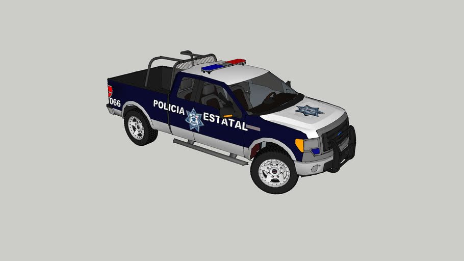 Patrulla De La Policia Estatal Preventiva Del Estado De Sonora 3D