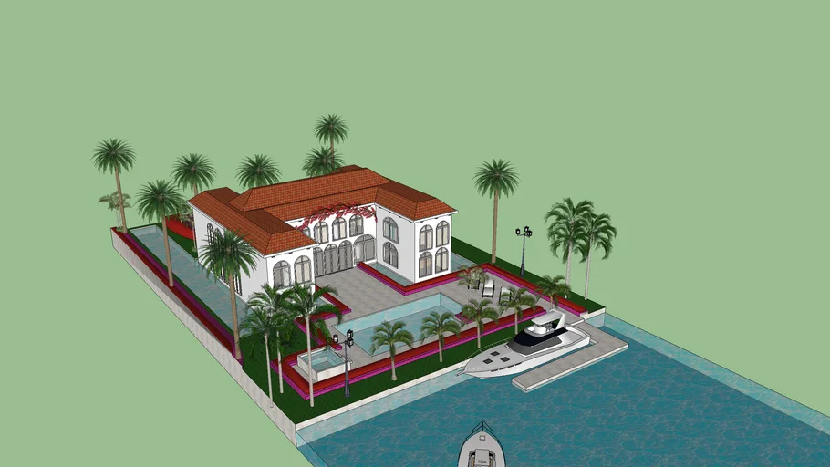 Miami House 3D Warehouse