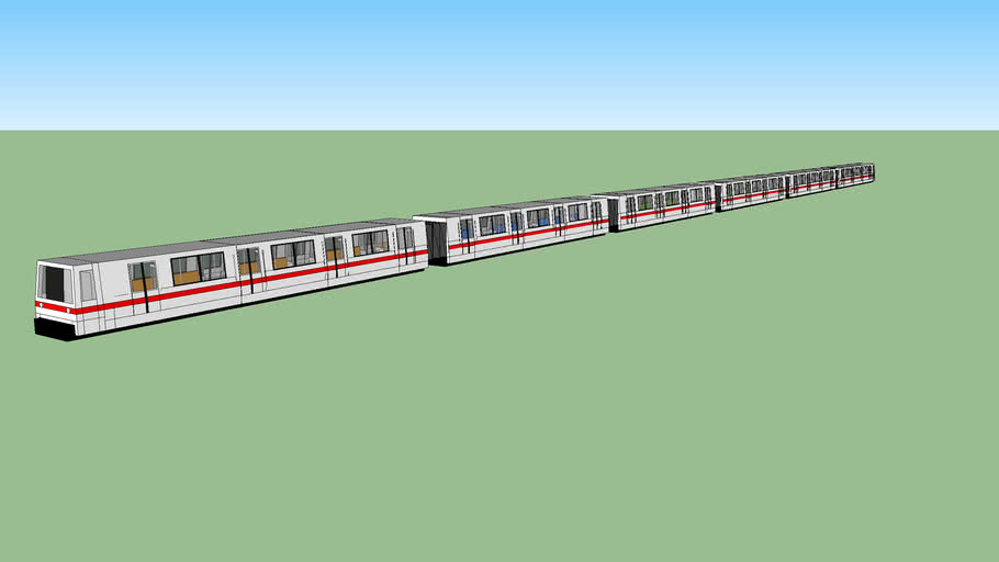 SMRT Train 3D Warehouse