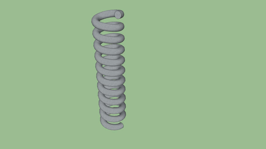 Mola Espiral 3D Warehouse