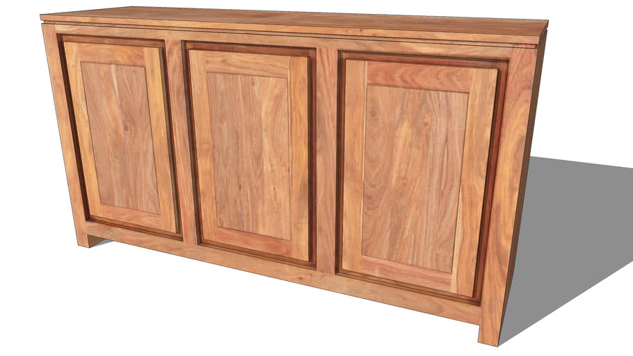 BUFFET 3P STOCKHOLM Maisons du monde Réf 138896 Prix 699 90 3D