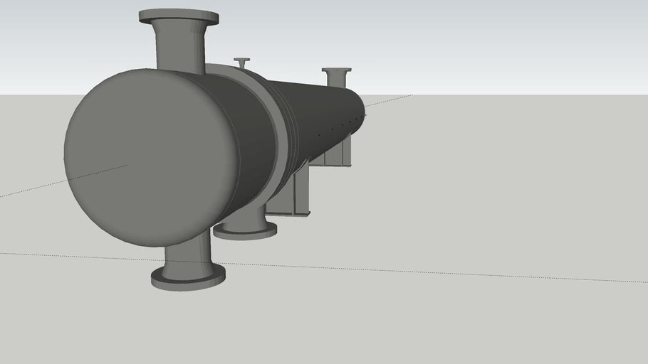 Floating Head Heat Exchanger 3D Warehouse