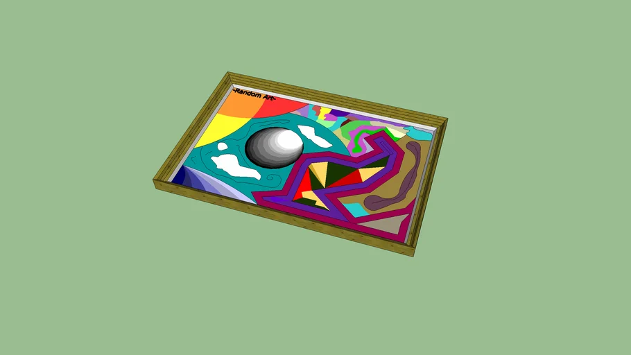 My random art creation 3D Warehouse