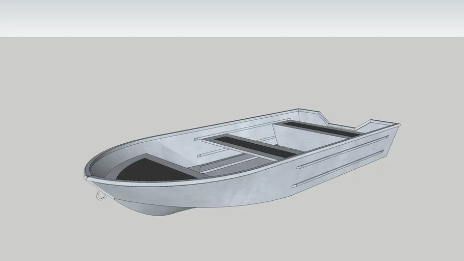 3,4m Aluminium Dinghy / Fishing boat