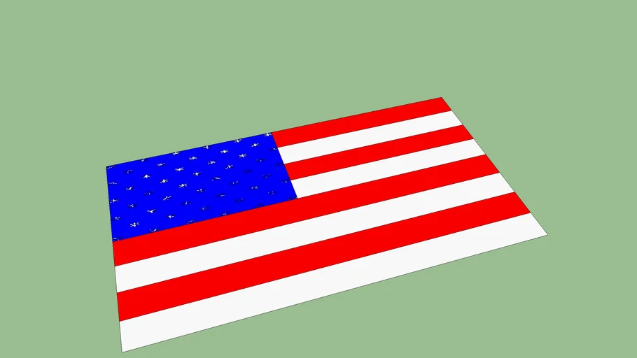 USA Flag | 3D Warehouse