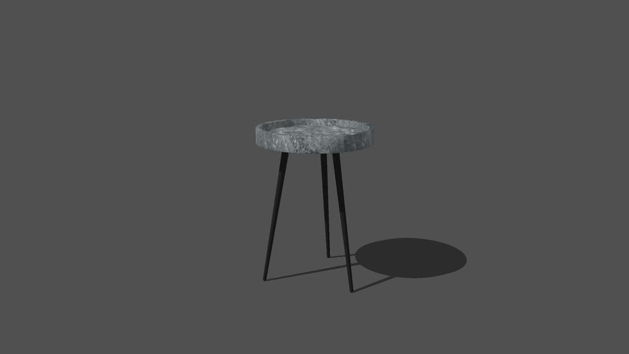 Zuiver Karrara side table 3D Warehouse