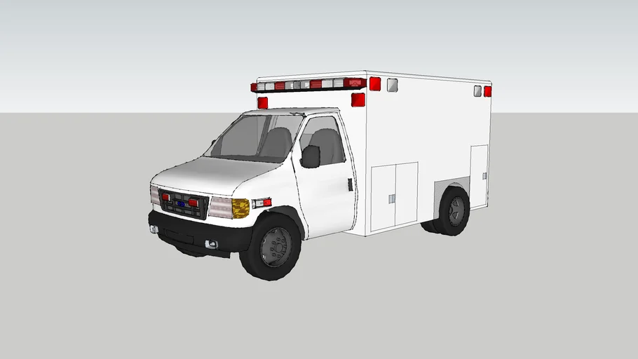     ambulance type lll ford f450 econoline model 2007