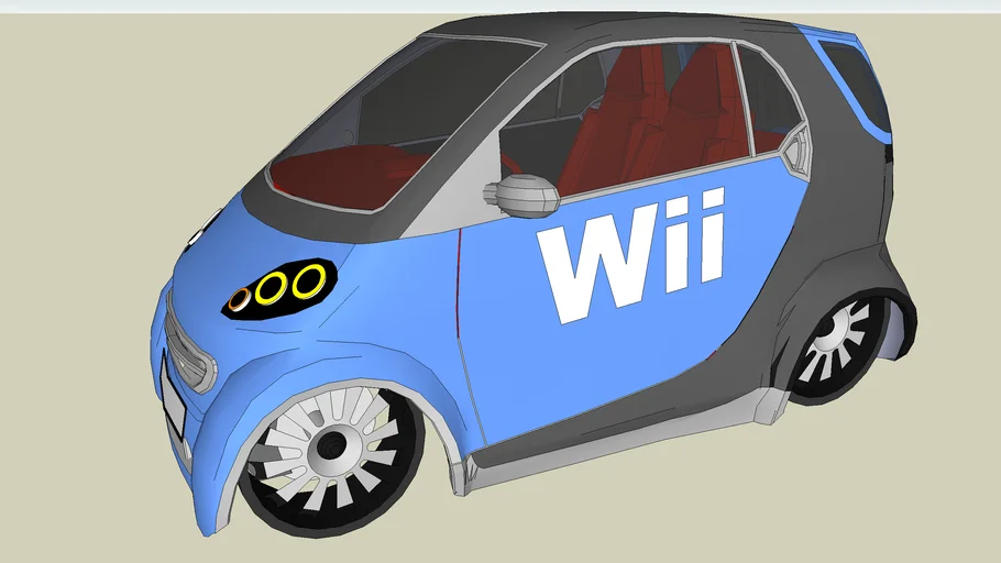 klep Pat Bloesem Wii Smart Car | 3D Warehouse