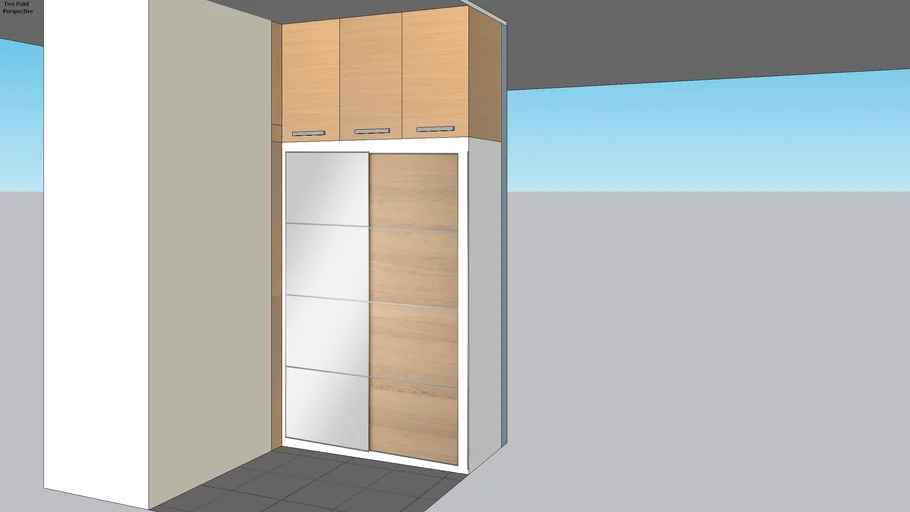 sliding wardrobe 3D Warehouse