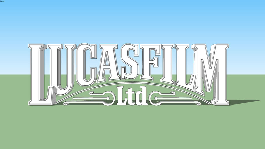 Lucasfilm logo 3D Warehouse