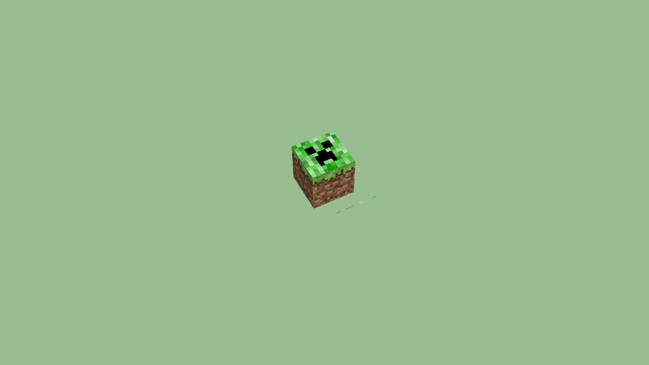 Minecraft Creeper Block