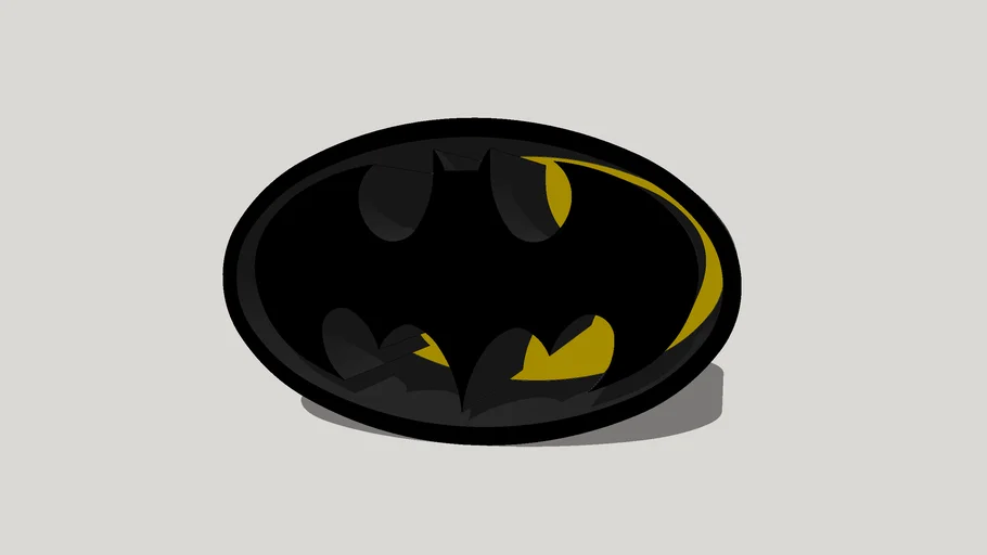 Batman Logo | 3D Warehouse