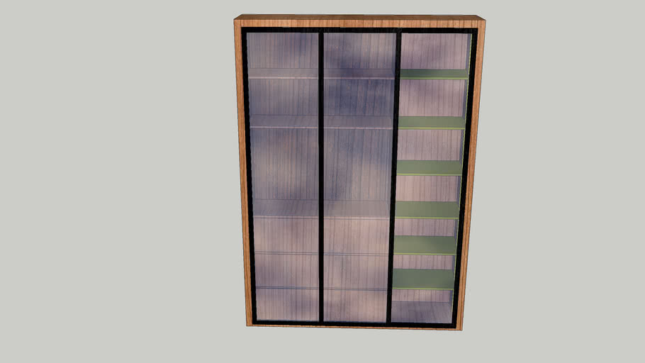 Crockery Unit 3D Warehouse