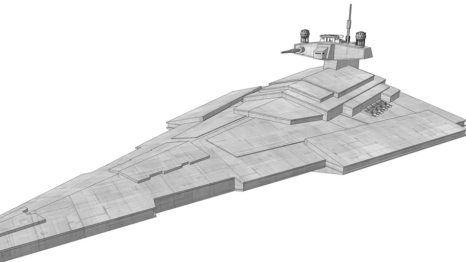 Victory class star destroyer | 3D Warehouse