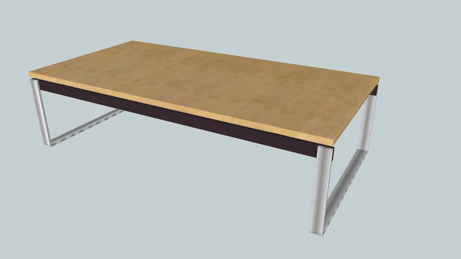 Armstrong Coffee Table 600x1200 3D Warehouse