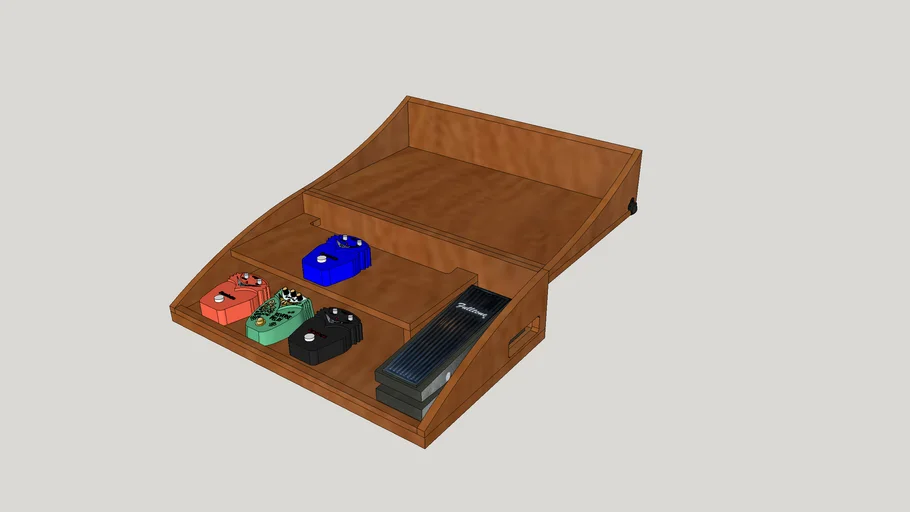 Guitar Pedal Board 3D Warehouse