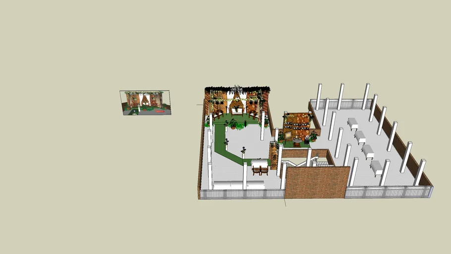 Dekorasi Pelaminan | 3D Warehouse