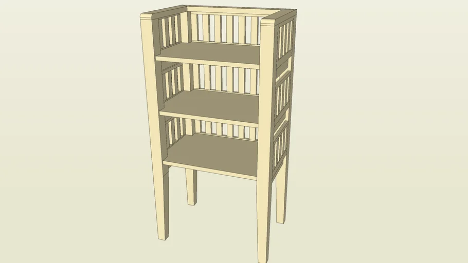 small magazine rack | 3D Warehouse
