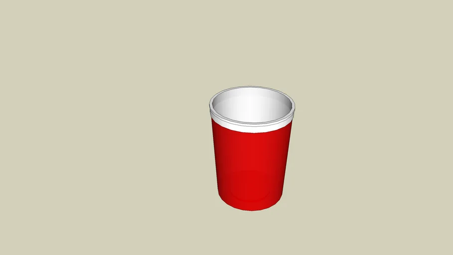 plastic cup | 3D Warehouse