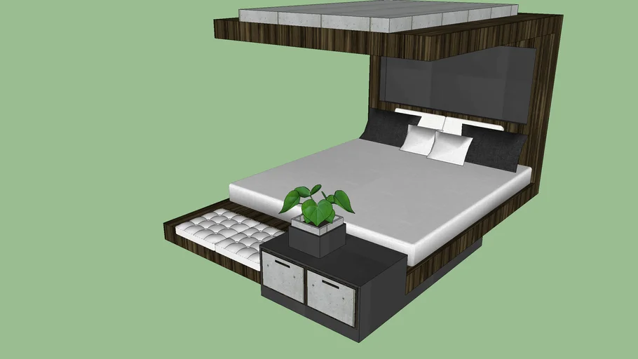 Custom Bed | 3D Warehouse