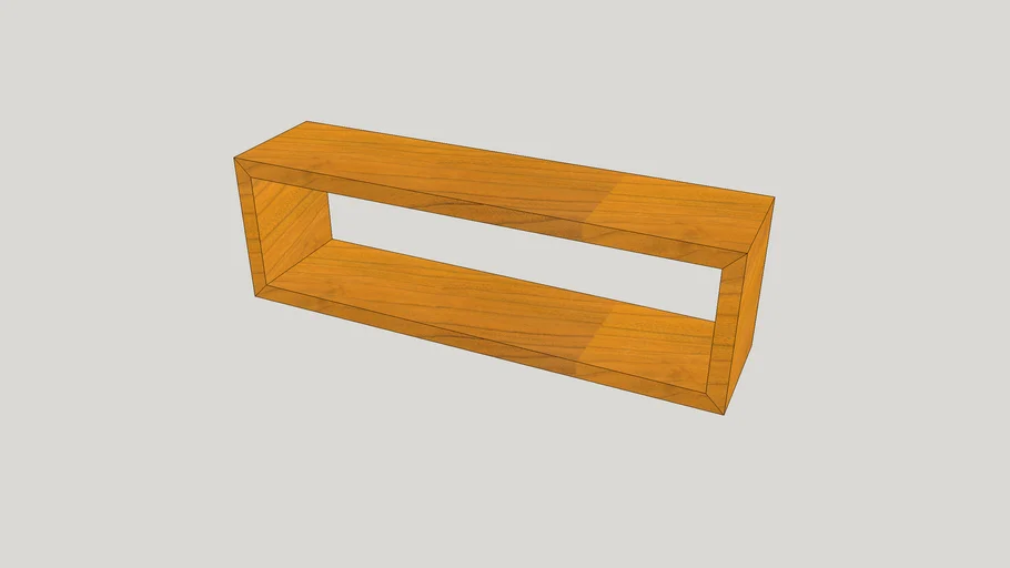 Under TV wall table 3D Warehouse