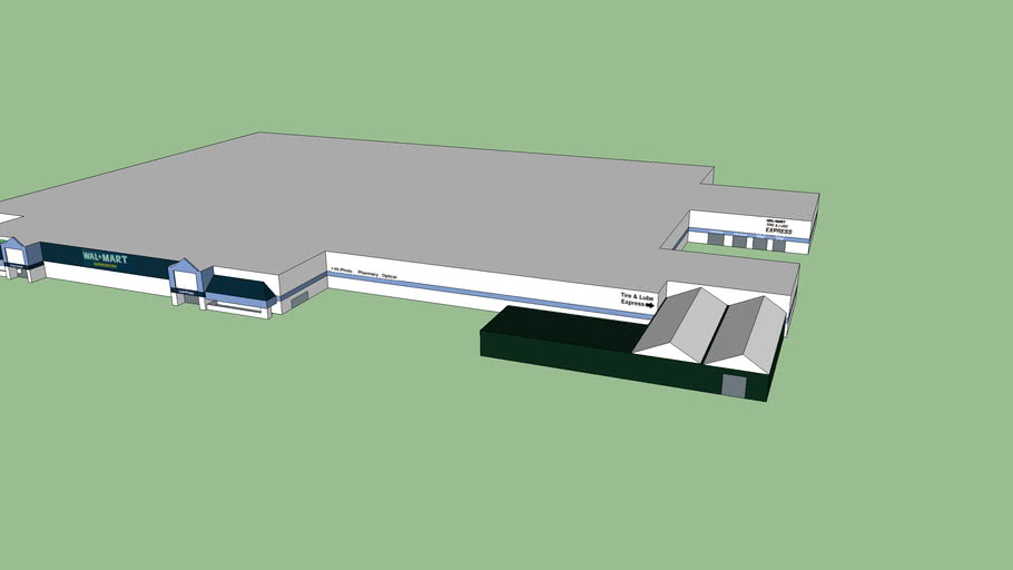 Walmart Supercenter 2377 Dave Lyle Blvd Rock Hill SC taken January 2006