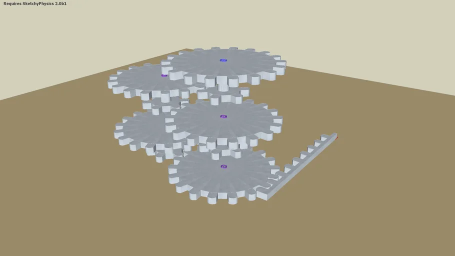 gear reduction example 3D Warehouse