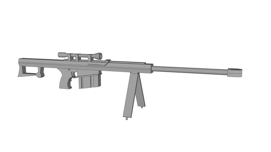 Sniper Rifle | 3D Warehouse