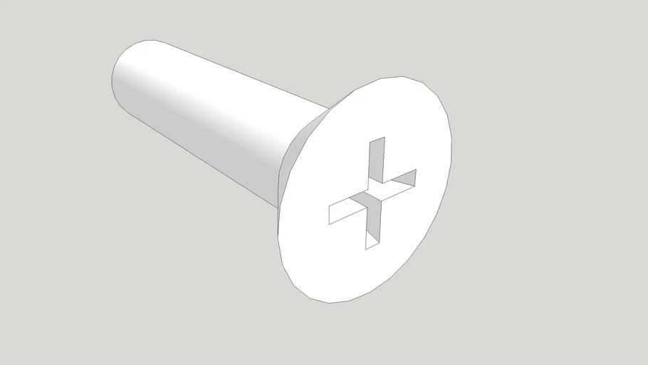 ZincPlated Steel Flat Head Phillips Machine Screw McMasterCarr