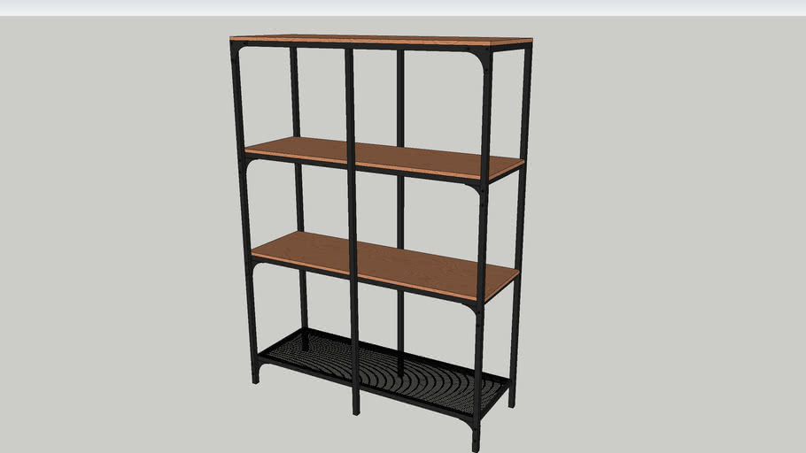 IKEA FJÄLLBO Tall Shelf Unit 3D Warehouse