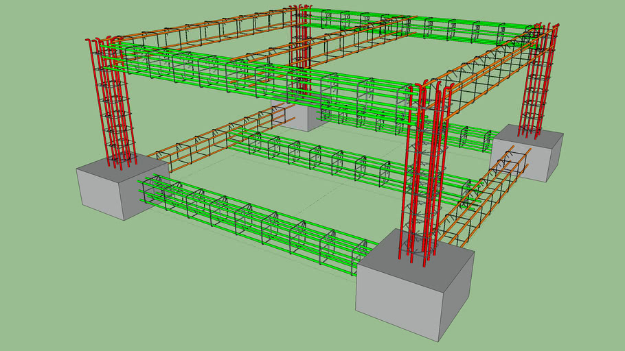 Typical Beams & Columns 3D Warehouse