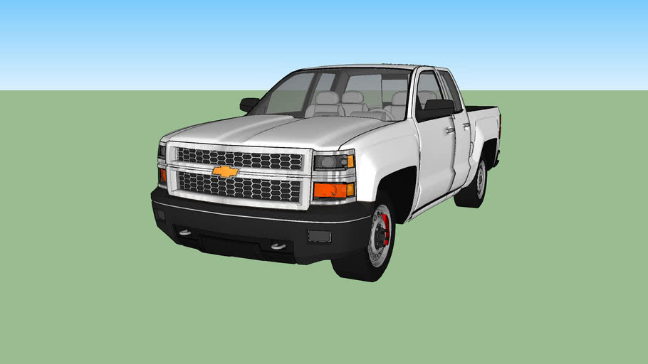 Chevrolet Silverado Model 2014 2015 2016 2017 2018 3d Warehouse 9805