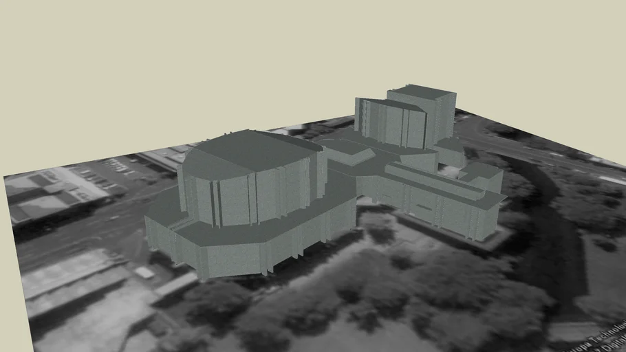 Christchurch Townhall 3D Warehouse